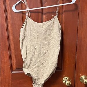 Basic Moves Kids Beige/Nude Dance Leotard